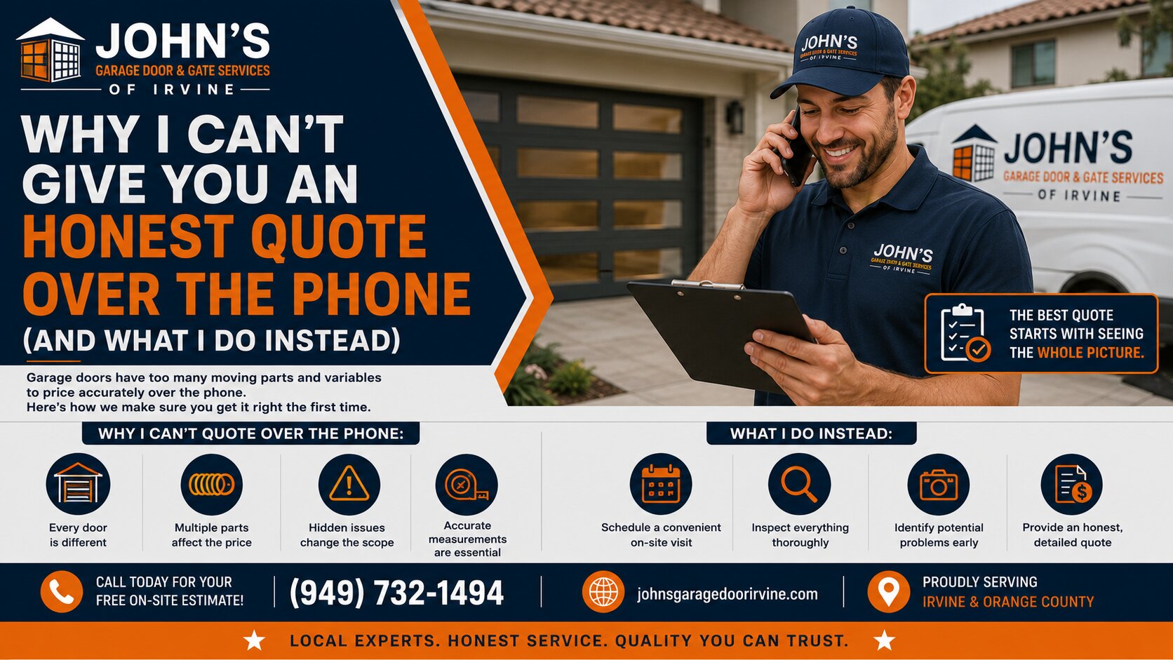 Why I Can’t Give You an Honest Quote Over the Phone (And What I Do Instead)