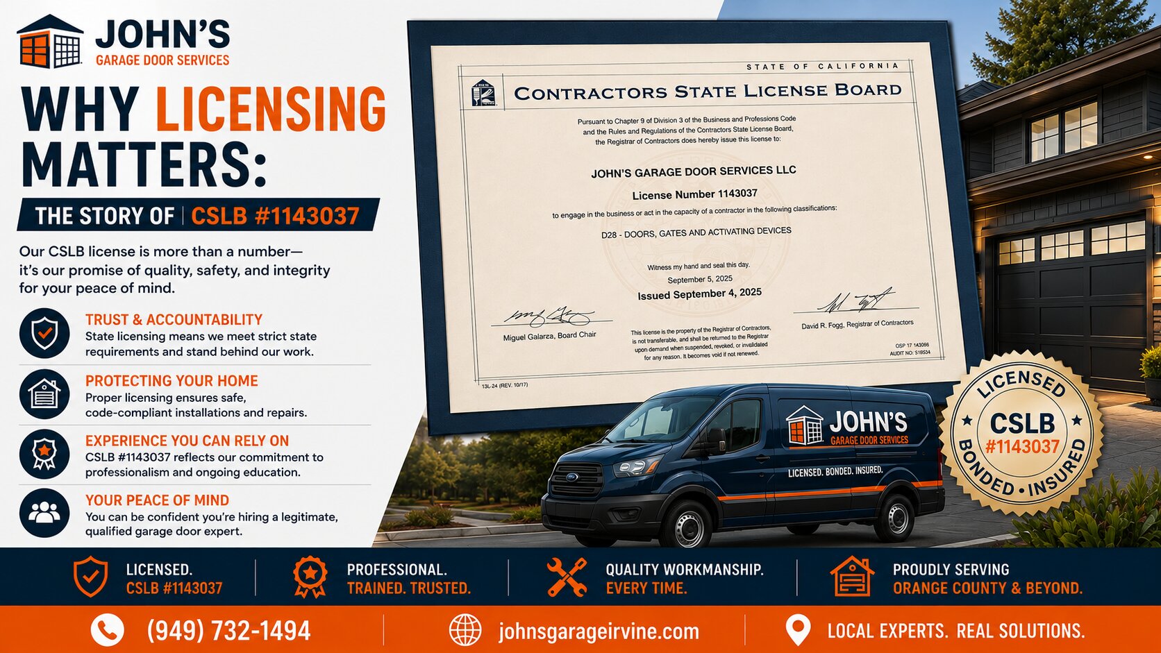 Why Licensing Matters The Story of CSLB #1143037