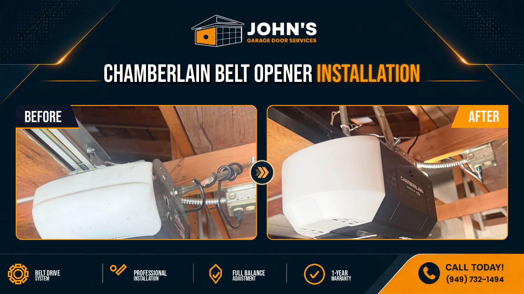 Garage Door Repair In Whittier, California 90601